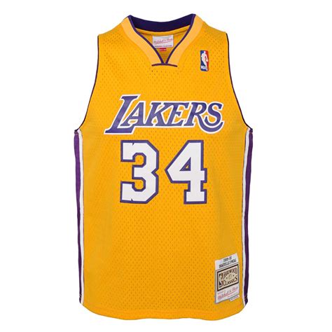 lakers jersey 34